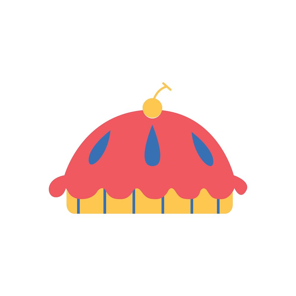 Illustration of party dessert icon