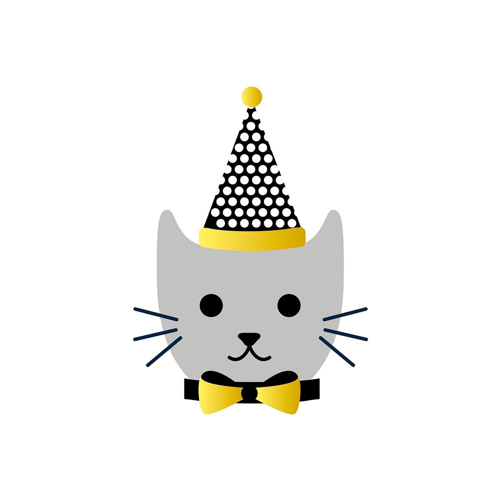 Illustration of cat icon