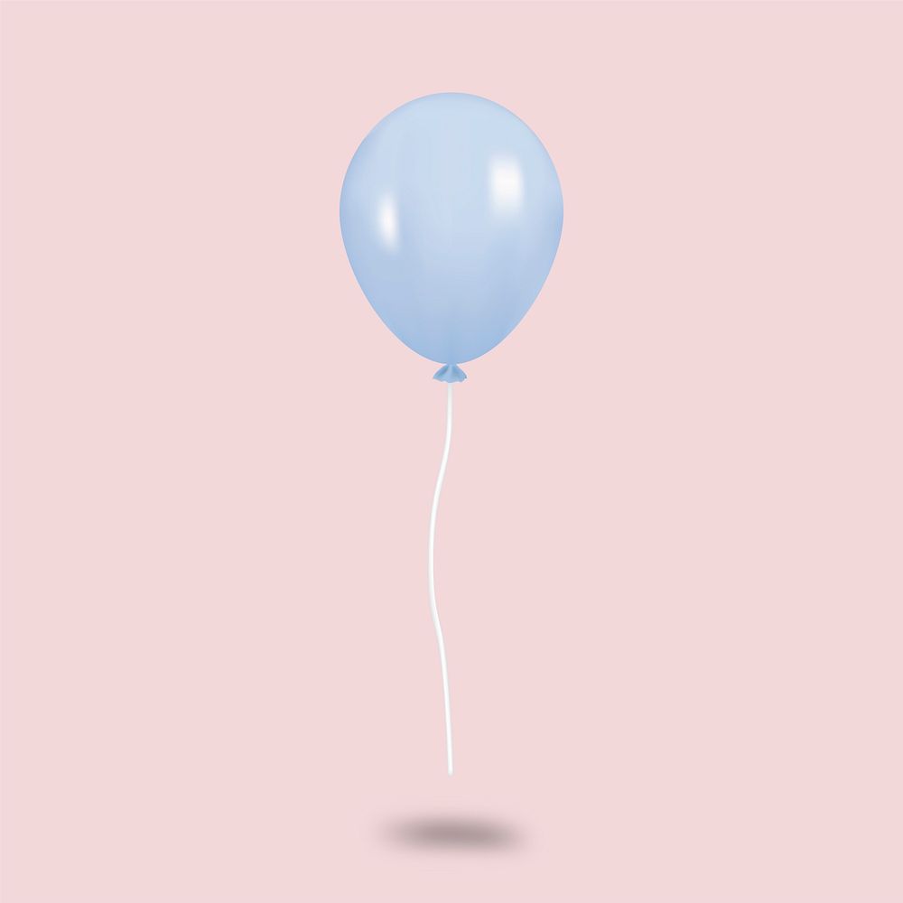 Vector image of balloon icon