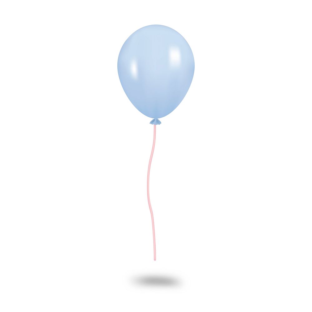 Vector image of balloon icon