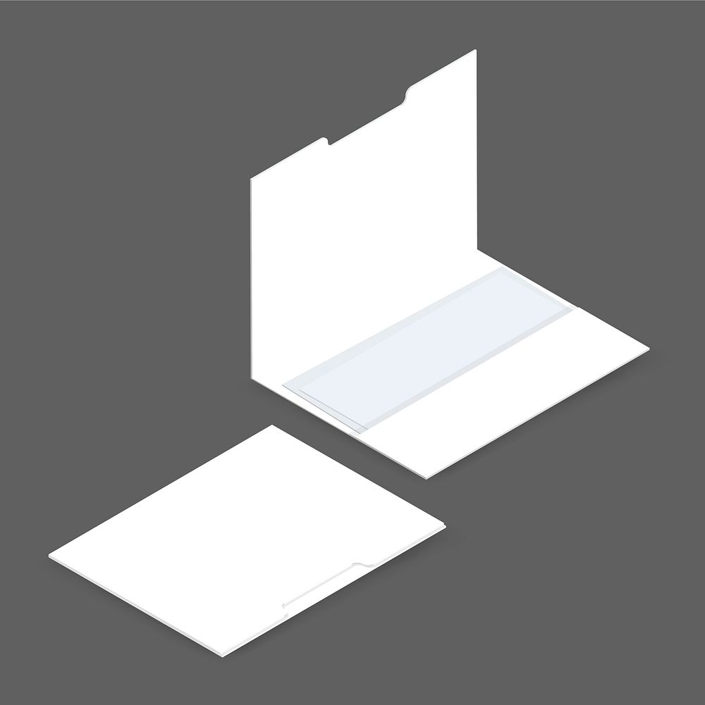 Vector image of folder