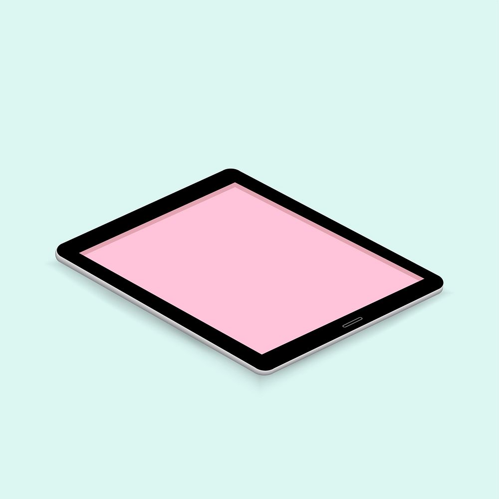 Vector of digital tablet icon