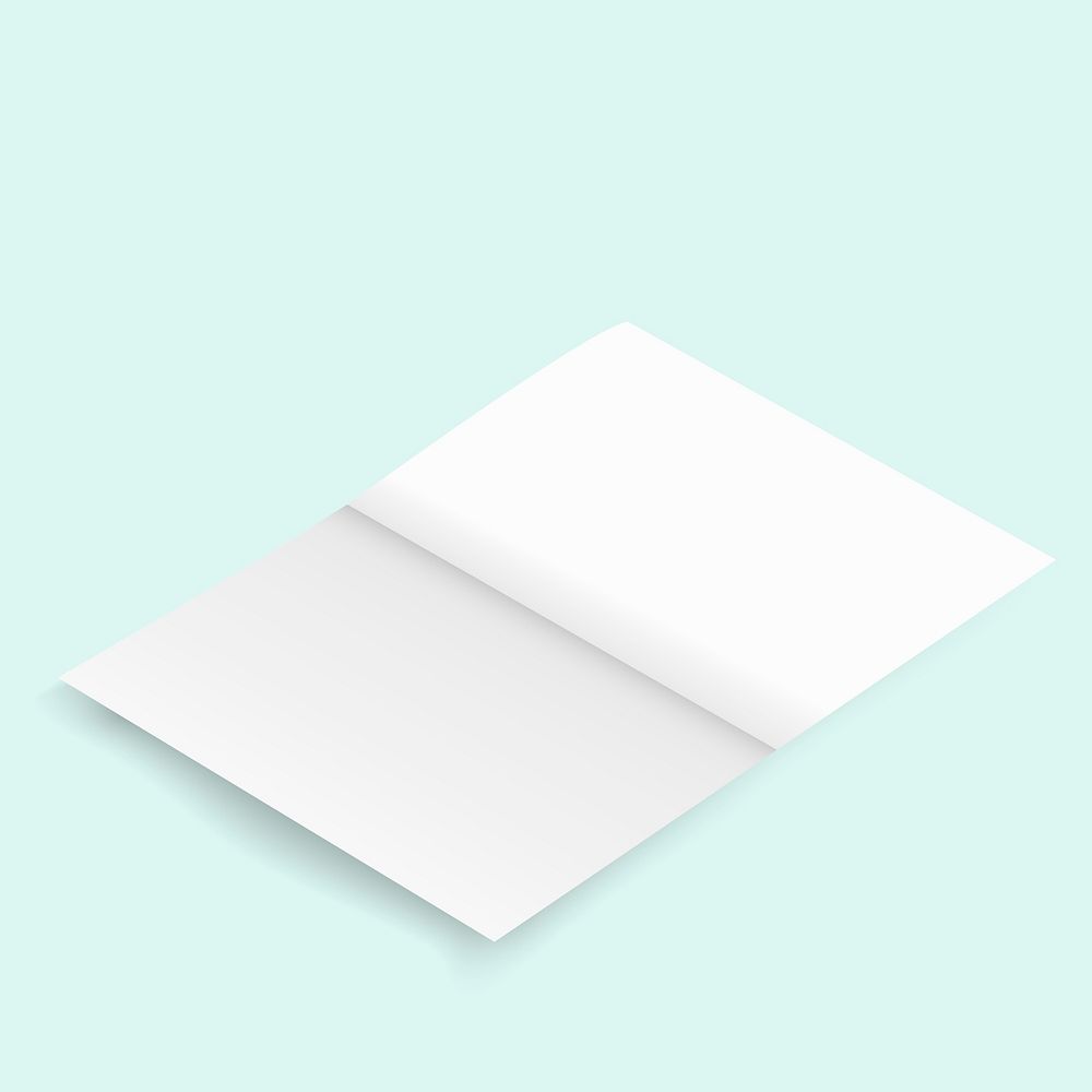 Vector image of blsnk notepad