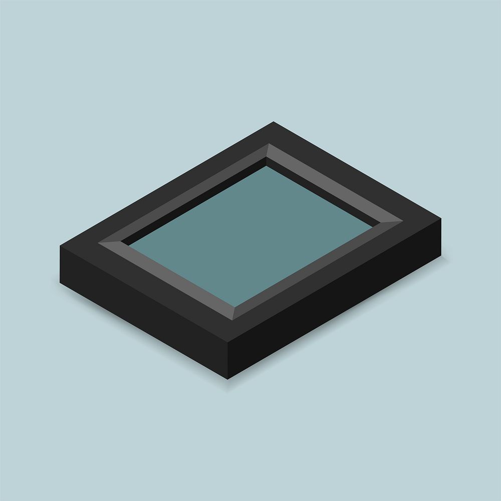 Vector illustration of photo frame icon