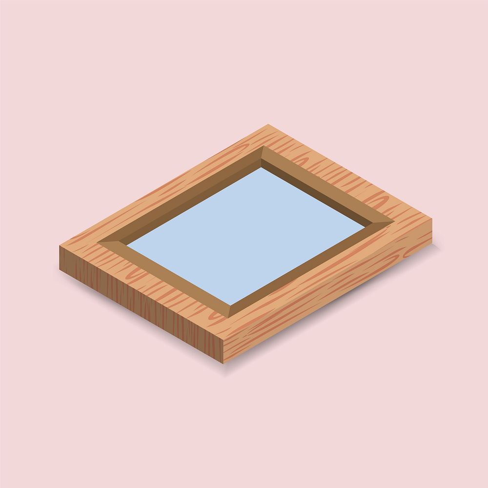 Vector illustration of photo frame icon