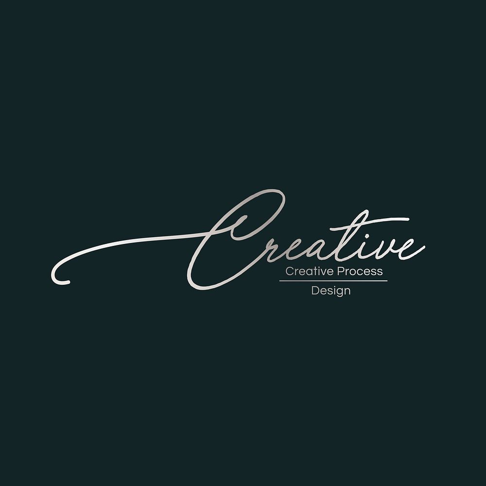 Creative design and branding badge vector