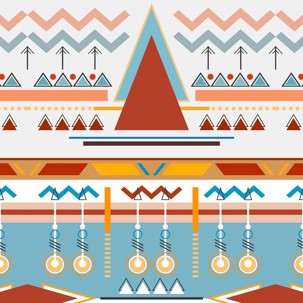 Colorful ethnic background, textile design