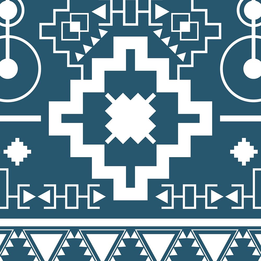 Tribal Aztec pattern background, textile design