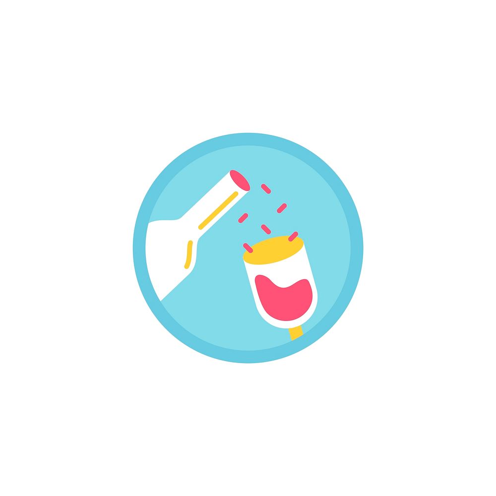 Illustration of beverage icon