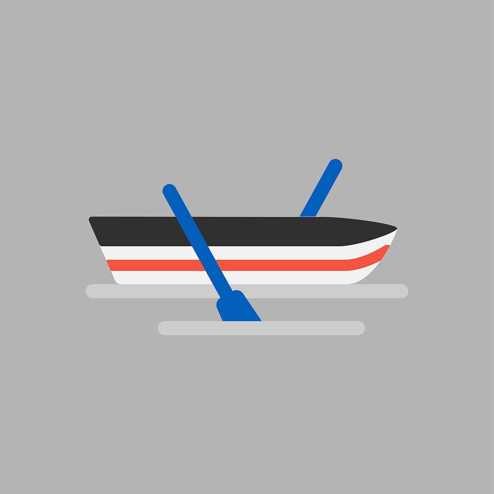 Illustration of boat icon