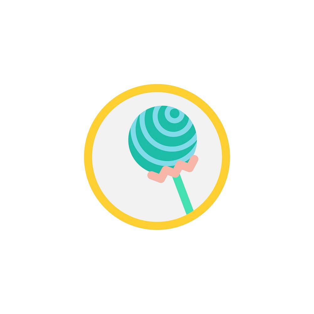 Illustration of lollipop