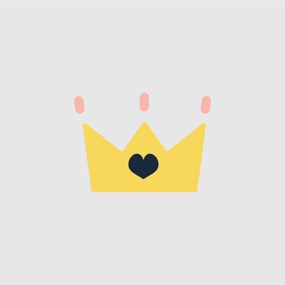 Illustration of crown icon