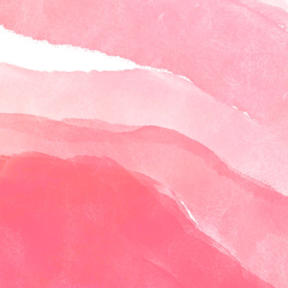 Pink watercolor background abstract design for social media