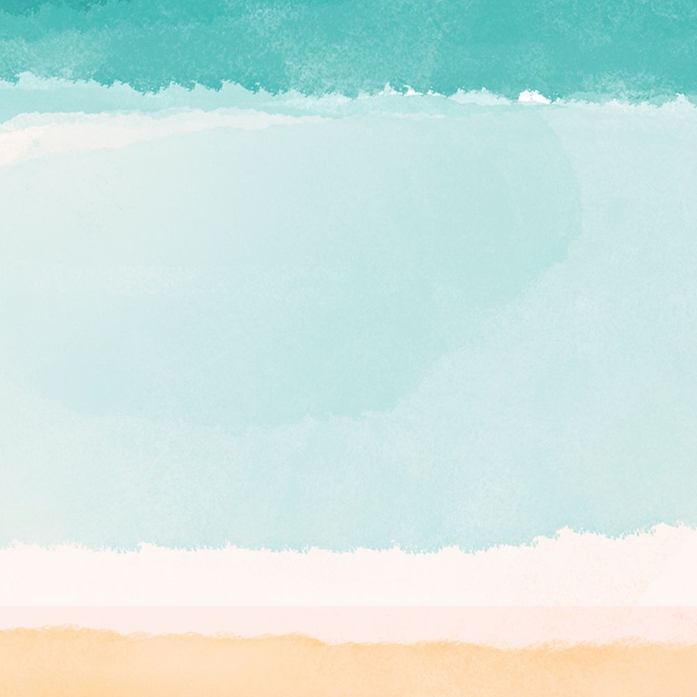 Watercolor social media background abstract blue design