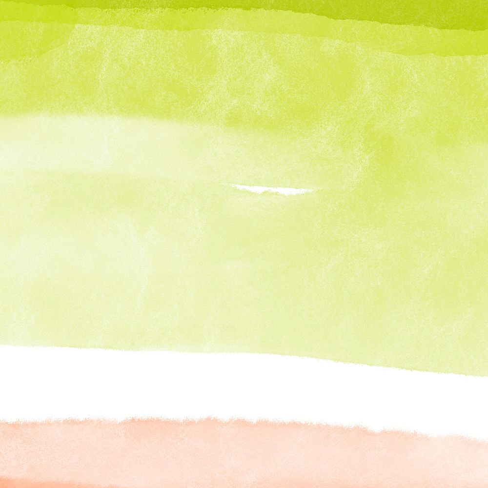Watercolor social media background abstract lime green design