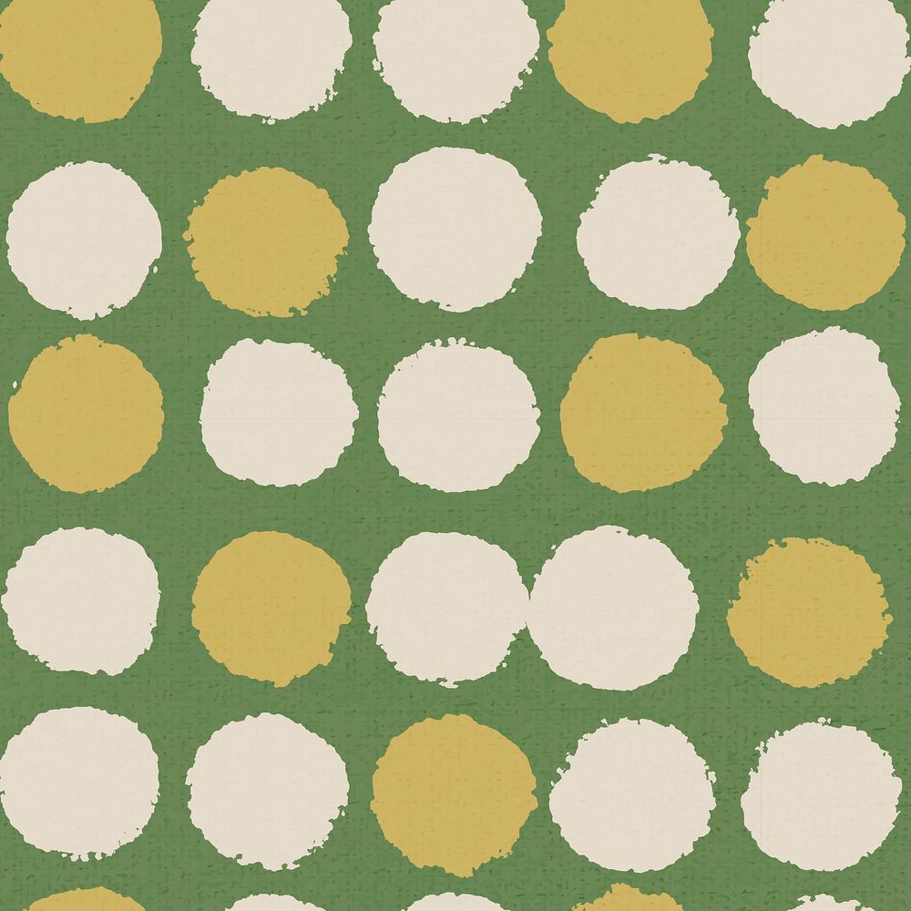 Ethnic geometric pattern, textile vintage background psd in green