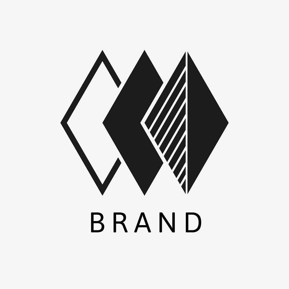 Business logo template minimal branding design vector
