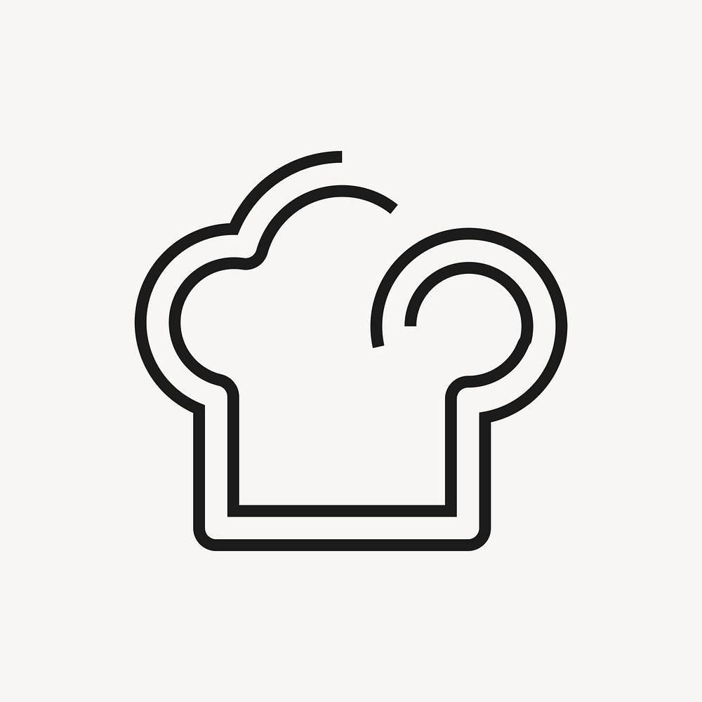 Bread logo bakery icon flat design illustration