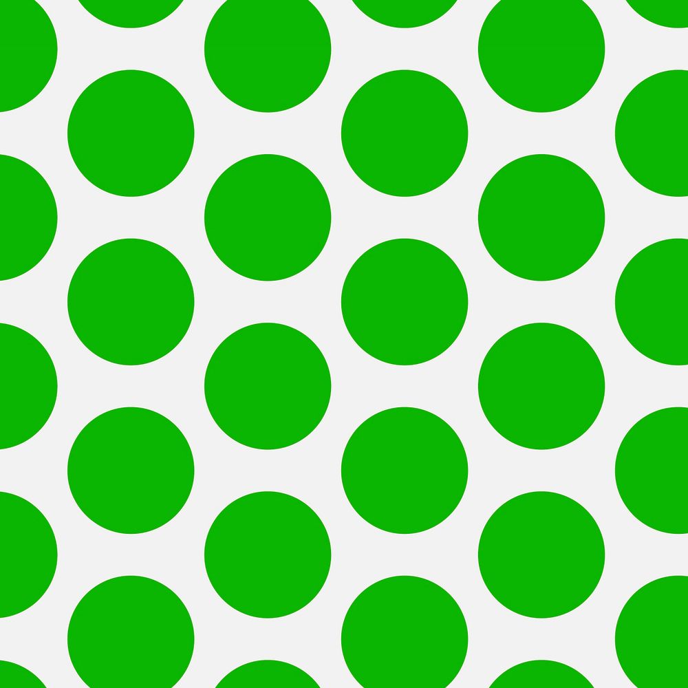 Simple pattern background, polka dot in green and gray psd