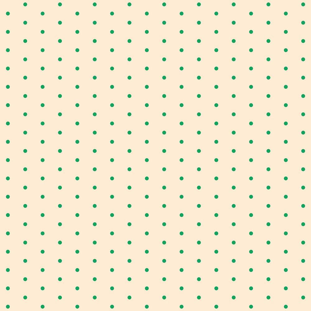 Cream background, polka dot pattern in cute design psd