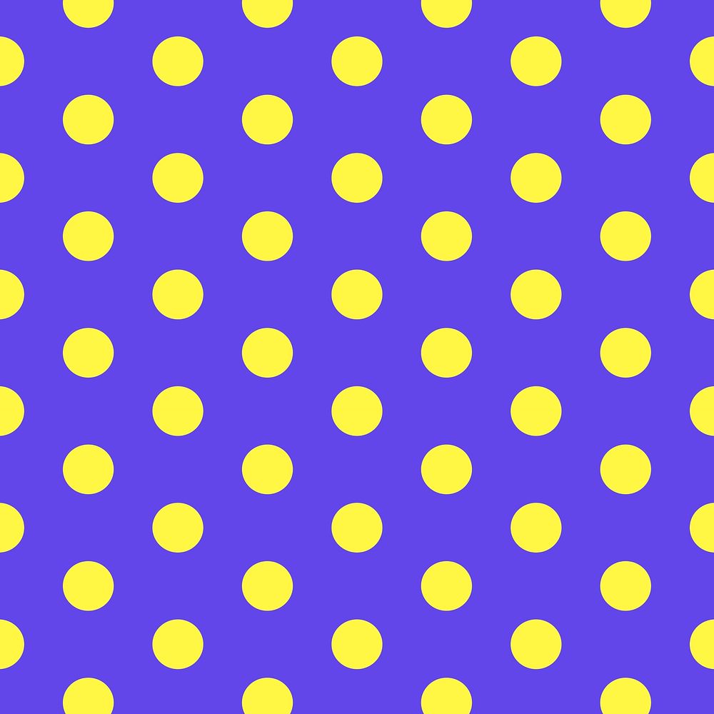 Colorful pattern background, cute polka dot in purple