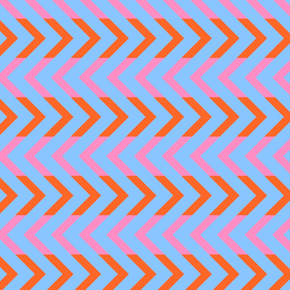 Blue zigzag background, creative pattern design psd