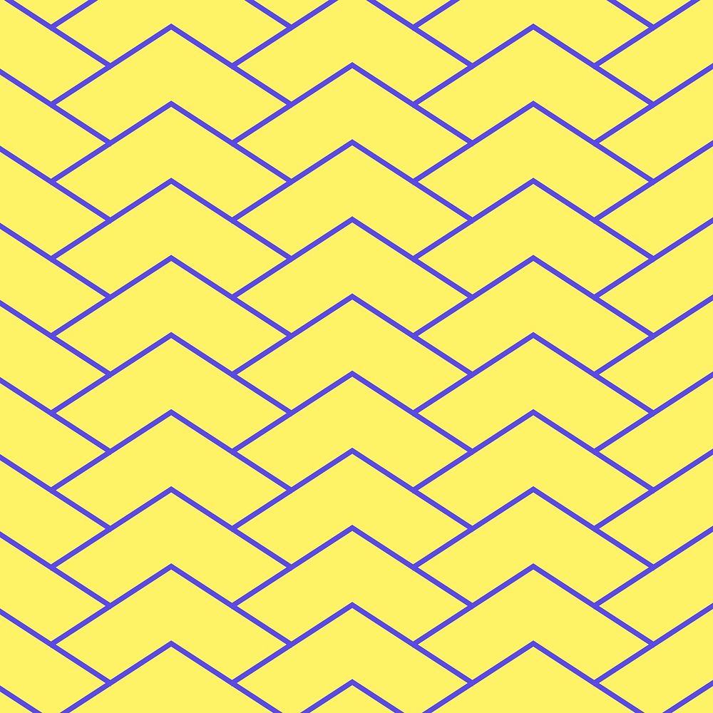 Abstract pattern background, yellow chevron creative design psd
