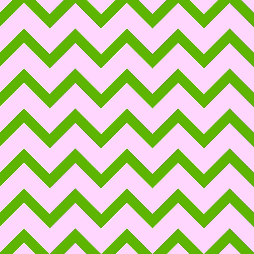 Cute pattern background, green zigzag creative design psd