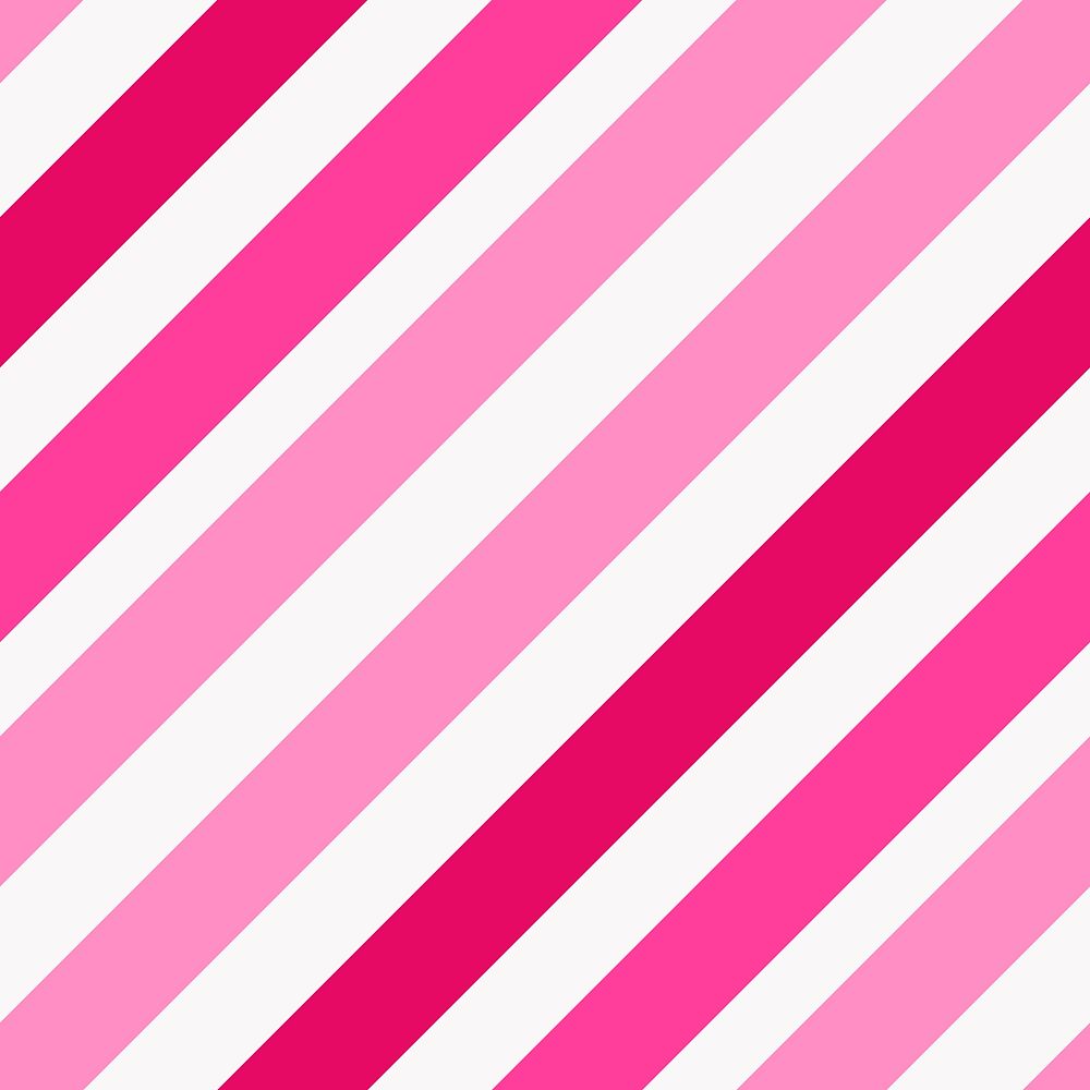 Pink striped background, colorful pattern, cute design psd