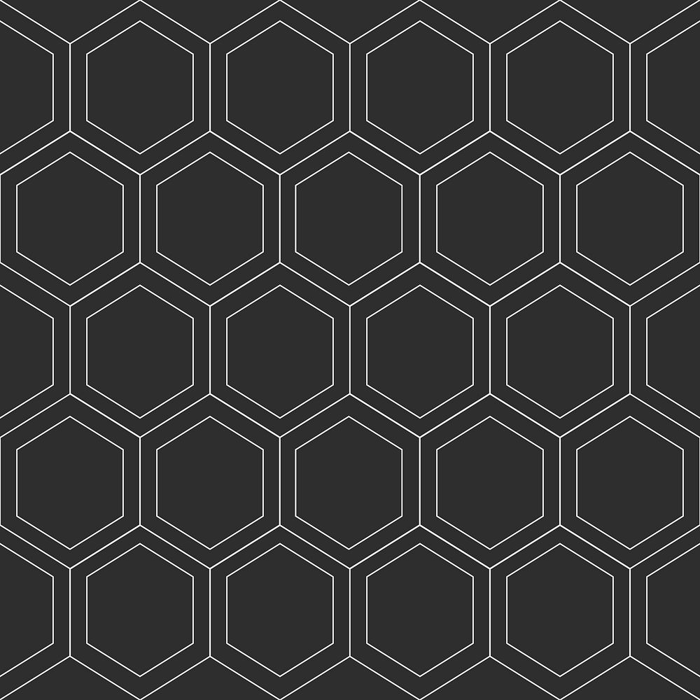 Black pattern background, abstract geometric in simple design psd