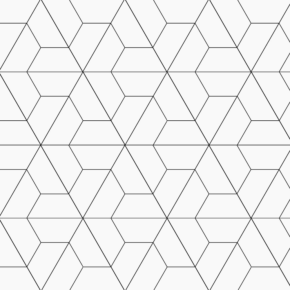 White pattern background, abstract geometric in simple design psd