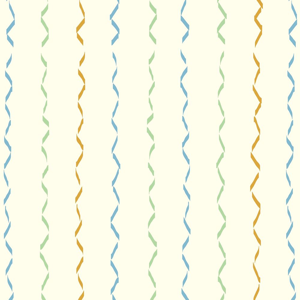 Wavy lined pattern background, colorful doodle psd, aesthetic design