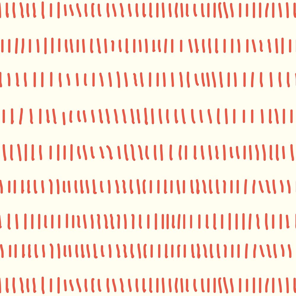 Doodle background, red lined pattern design psd