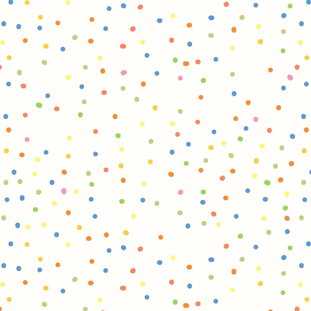 Polka dot pattern background, aesthetic design psd