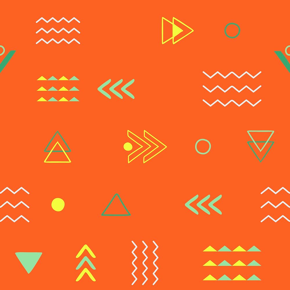 Tribal seamless pattern background, colorful geometric design, psd