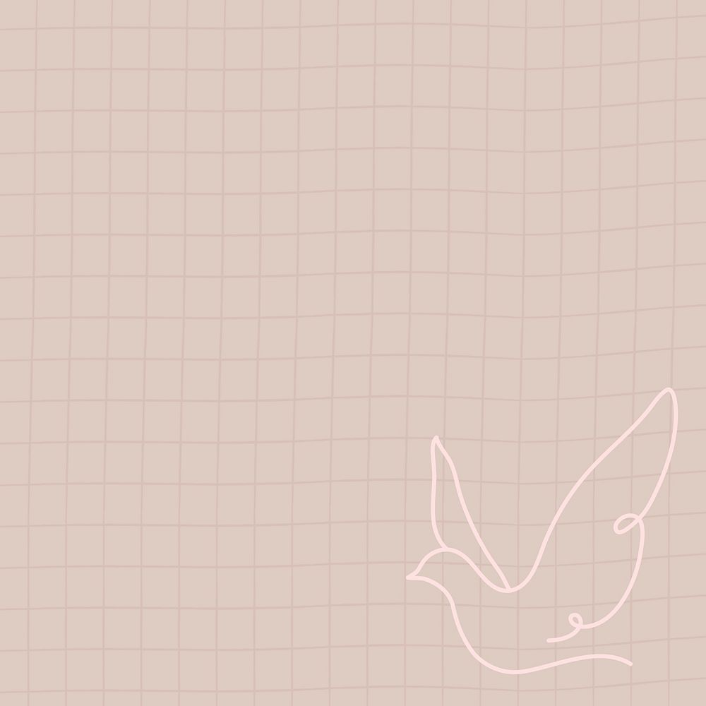 Aesthetic dove pink background psd, minimal design