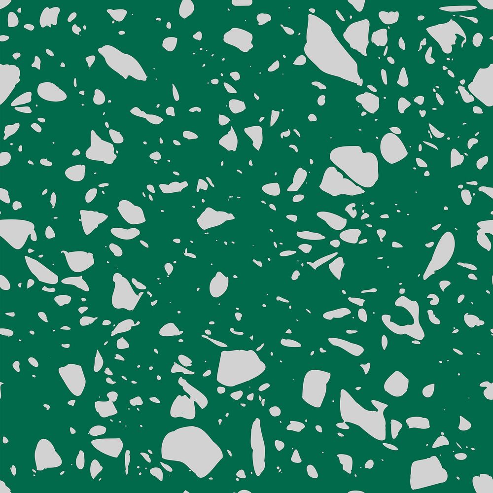 Green terrazzo seamless texture marble background