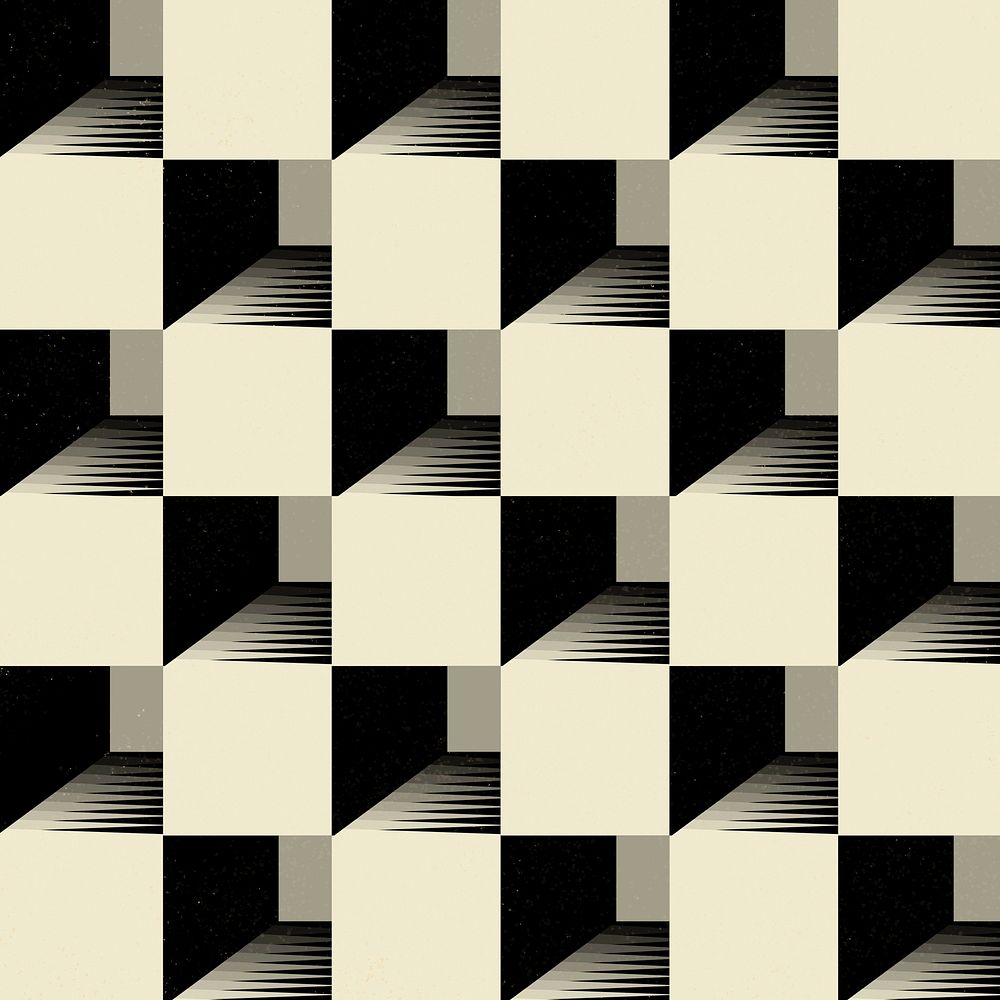 Chessboard pattern background, abstract geometric design psd