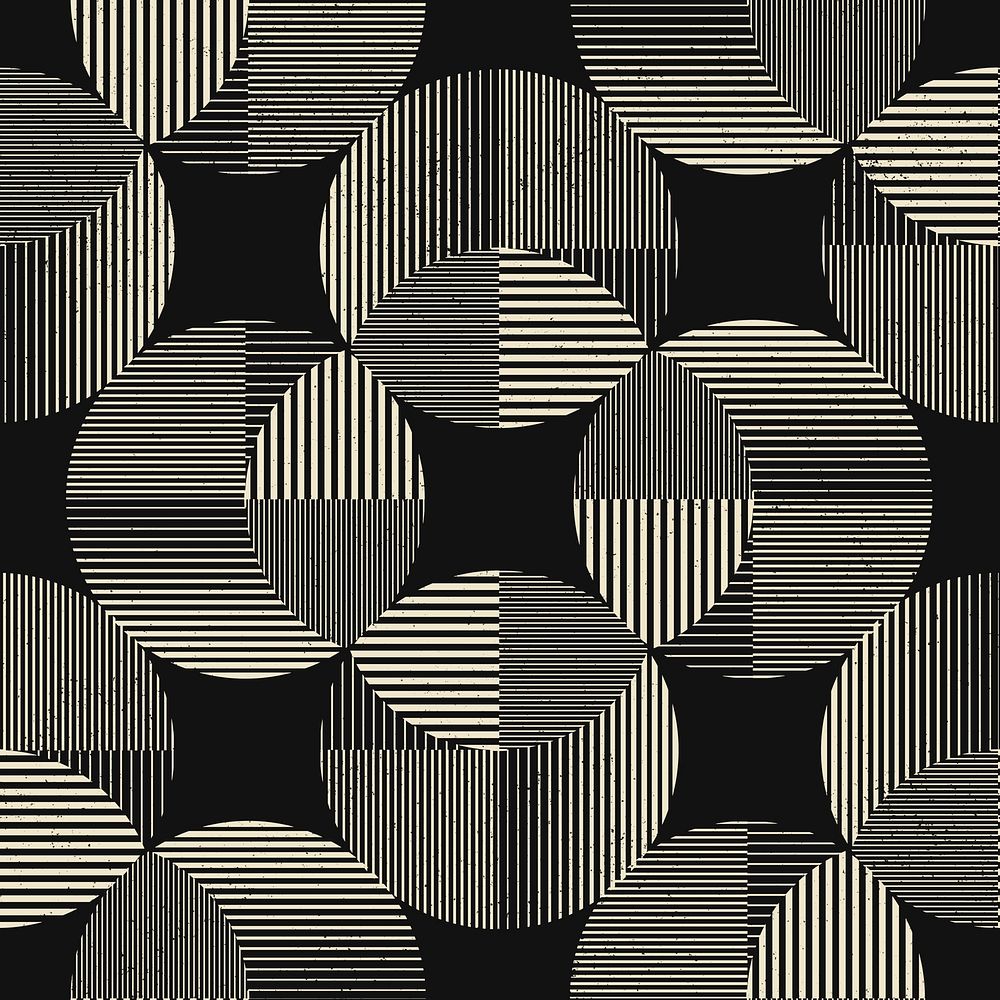 Hypnotic pattern background, geometric optical illusion design psd