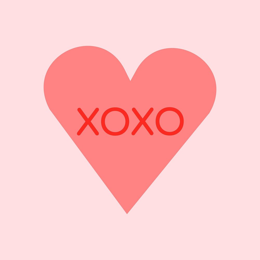 Heart shape vector stickers, cute love text