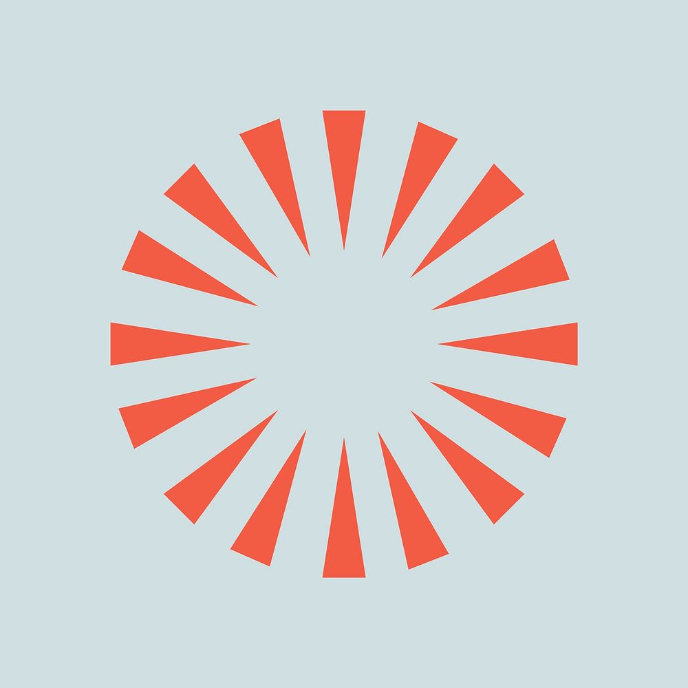 Business logo element, modern gradient design vector