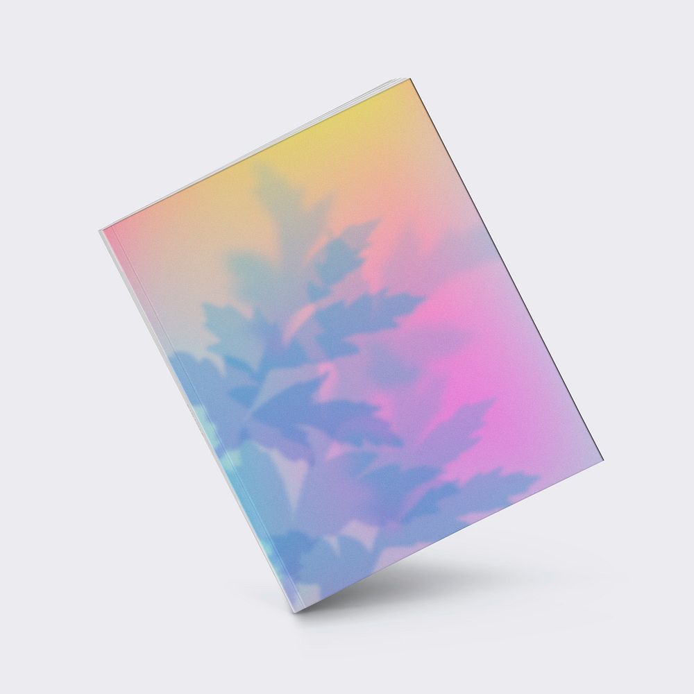 Pastel gradient book cover product image