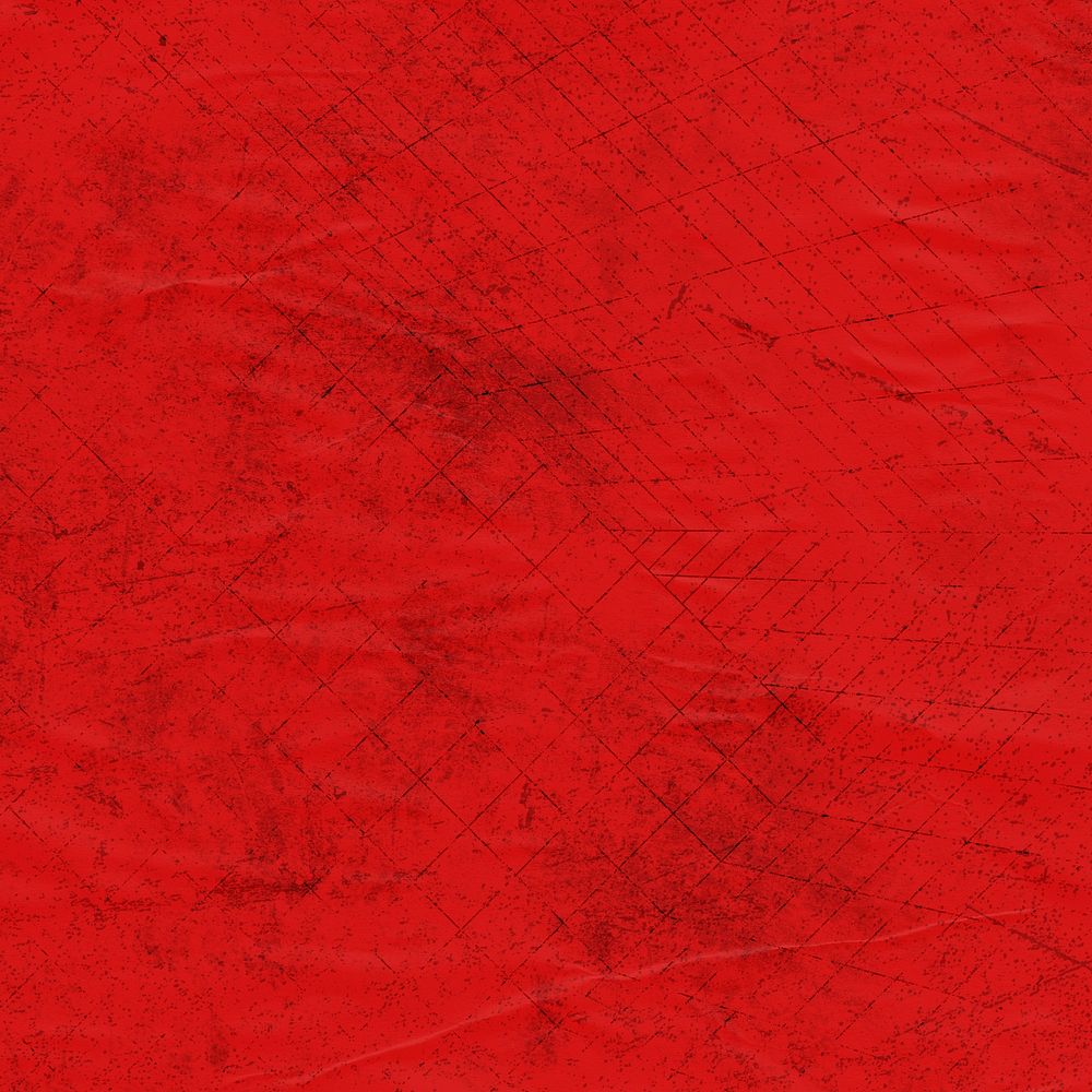 Red grunge textured background, abstract design, social media post