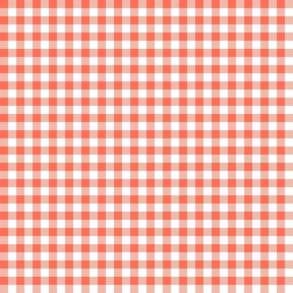 Red plaid pattern background, colourful simple design vector