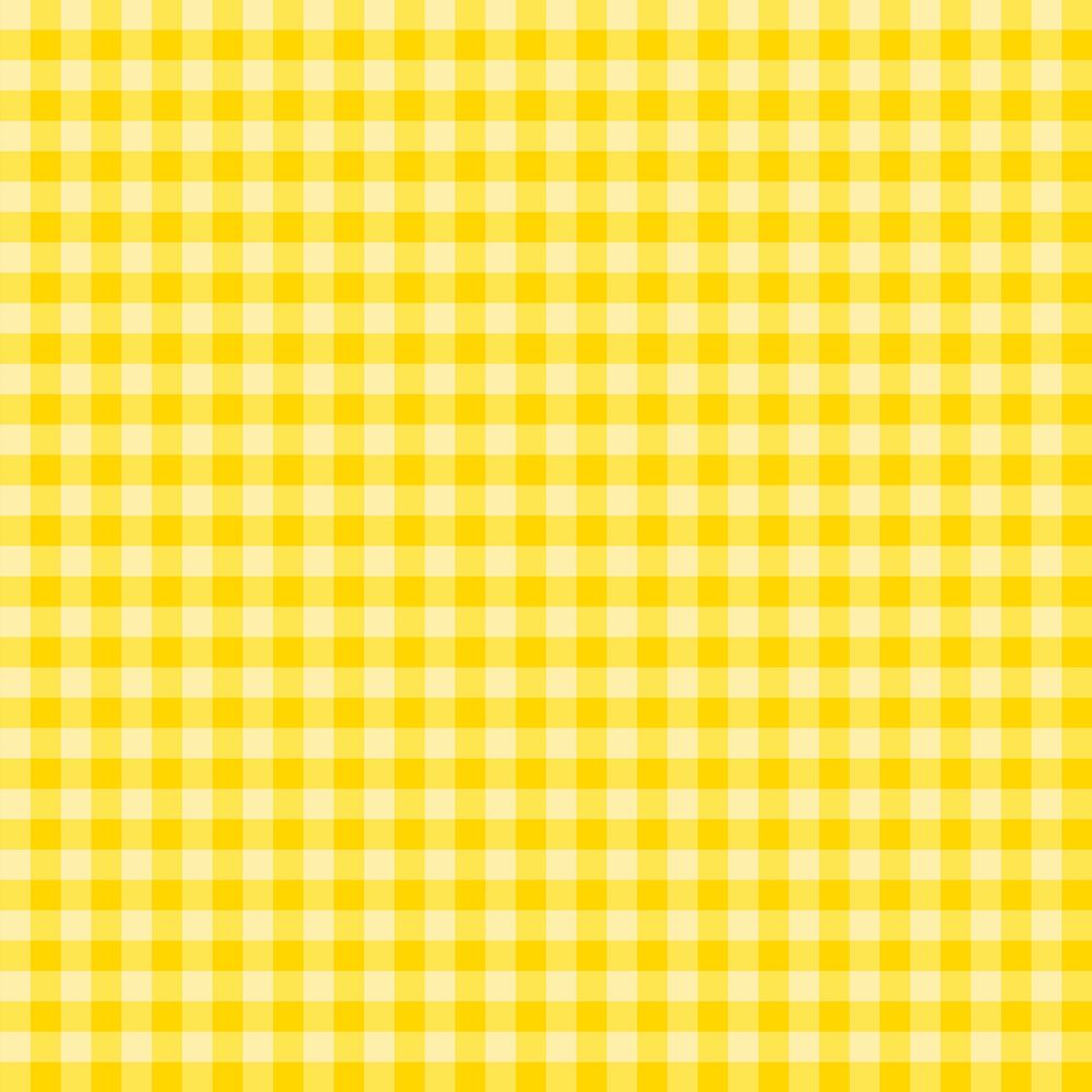 Yellow plaid pattern background, colourful simple design psd