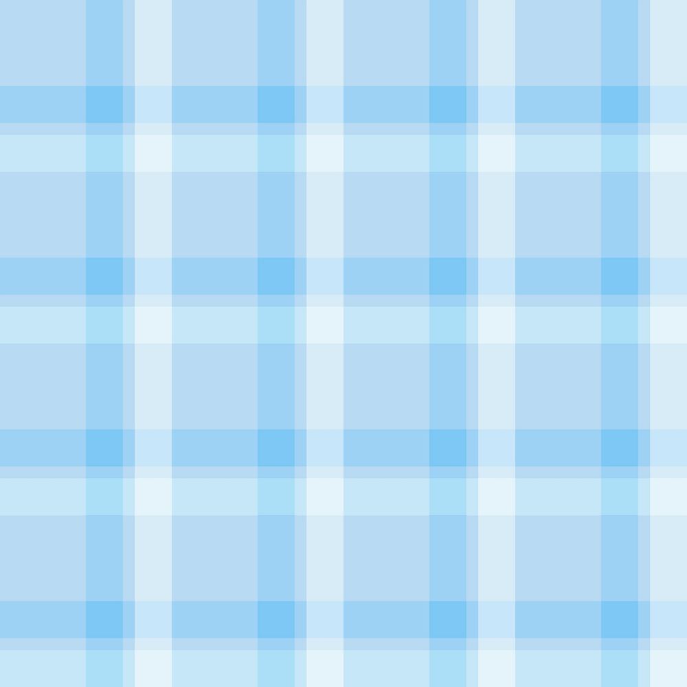 Blue tartan pattern background, pastel design vector