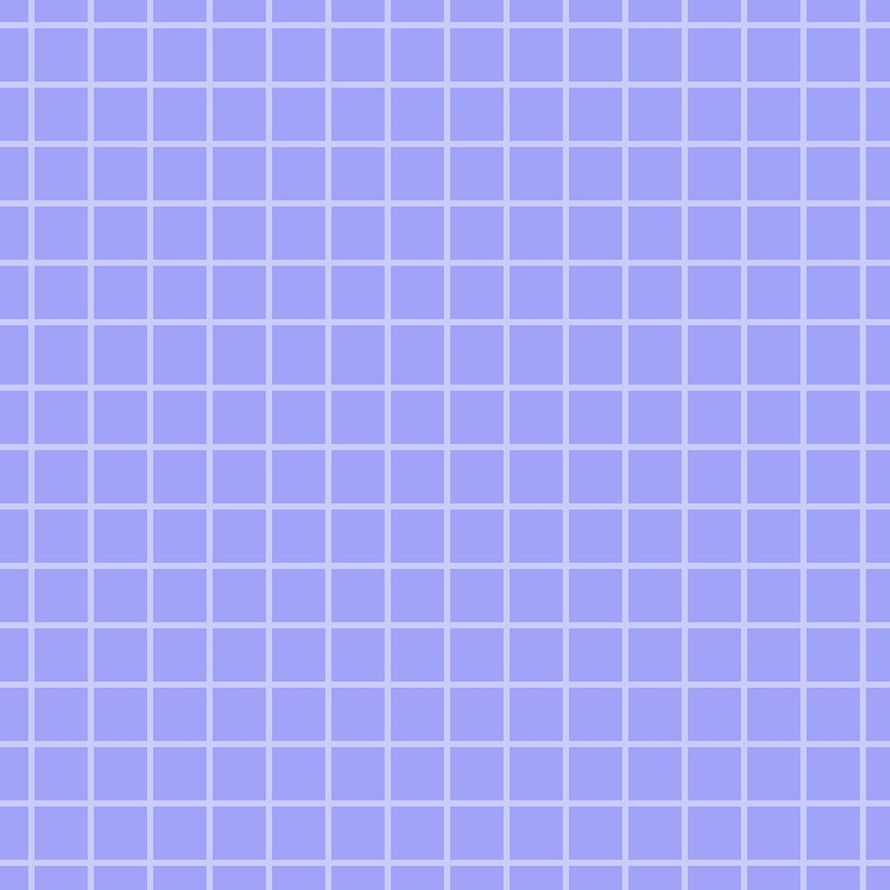 Simple grid background, purple pattern design vector