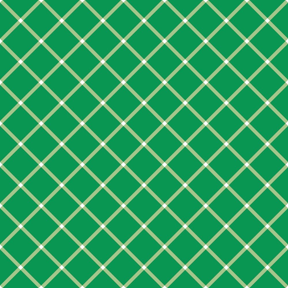 Simple grid background, green pattern design vector