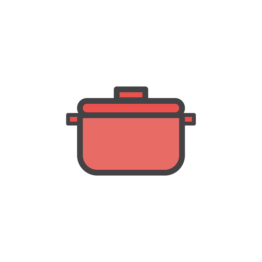Illustration of a cooking pot