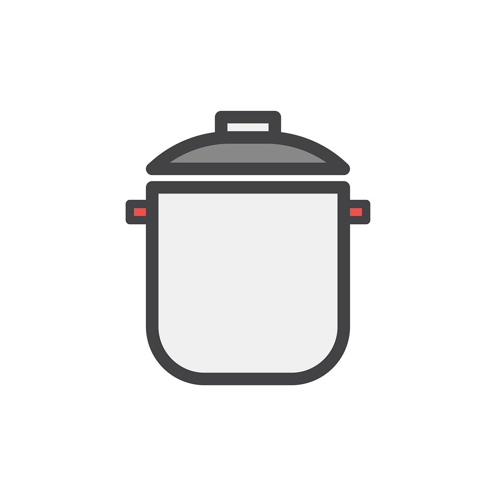 Illustration of a big pot